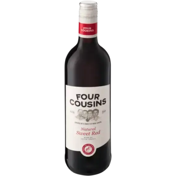 Four Cousins Natural Sweet Red 750ml Bottle