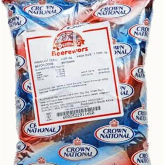 Crown National Boerewors Oumas 1.1kg Bag
