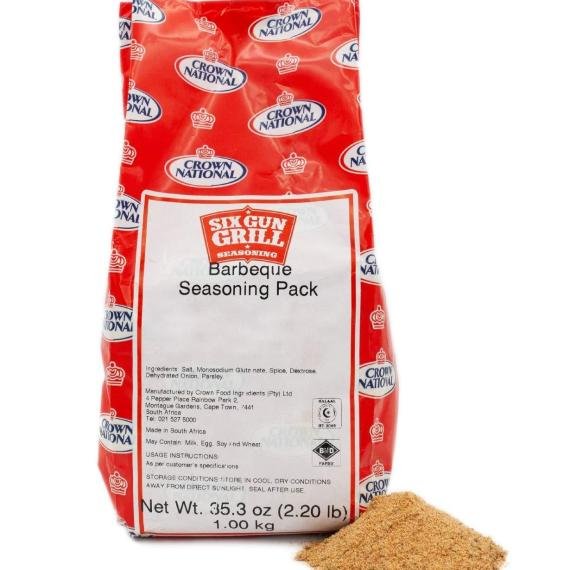 Crown National 4402351 BBQ"S" National 1kg Bag