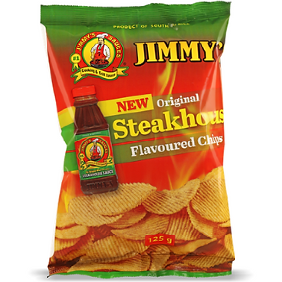 Jimmy's Steakhouse Chips 100g Bag