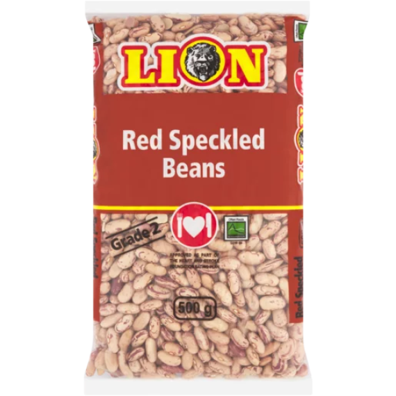 Lion Red Speckled Sugar 500g Bag
