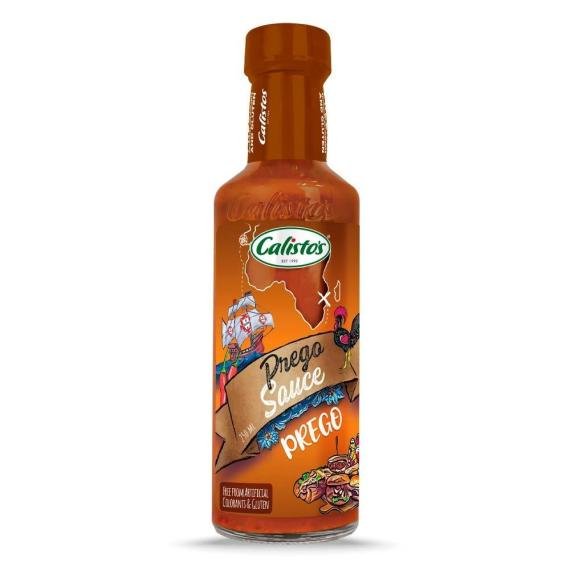 Calisto's Tall Peri Peri Prego 250ml Bottle