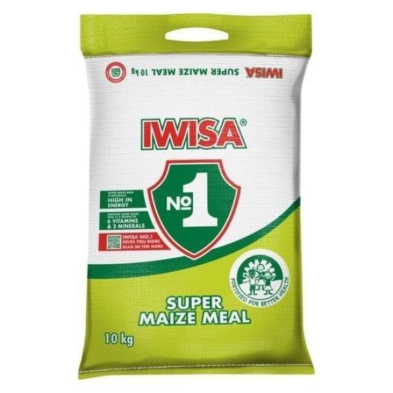 Iwisa No.1 Maize Meal 10kg Plastic
