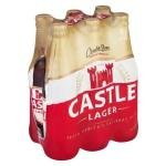 Castle Lager 6 x 330ml Bottles