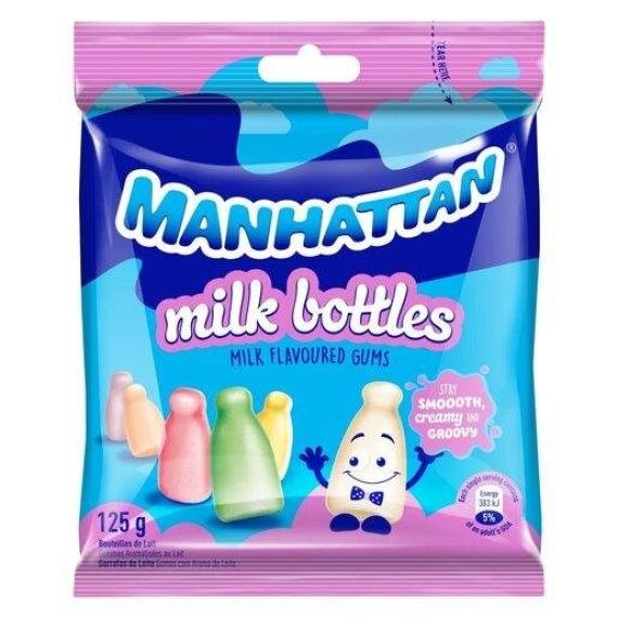 Manhattan Milk Bottles 125g Bag