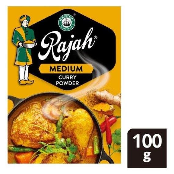 Rajah Curry Powder 100g Medium 100g Box