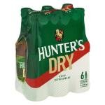 Hunters Cider Dry 6 x 330ml Bottles