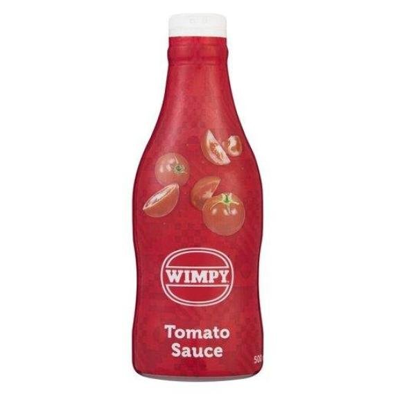 Wimpy Tomato Sauce 500ml Bottle