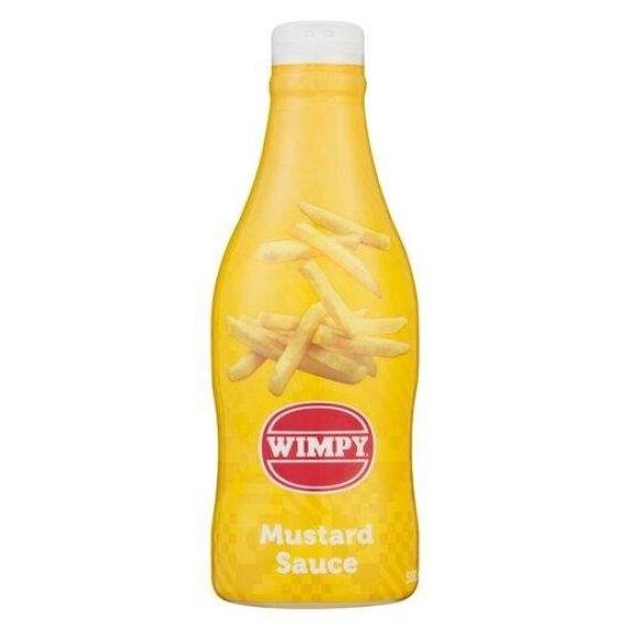 Wimpy Mustard Sauce 500ml Bottle