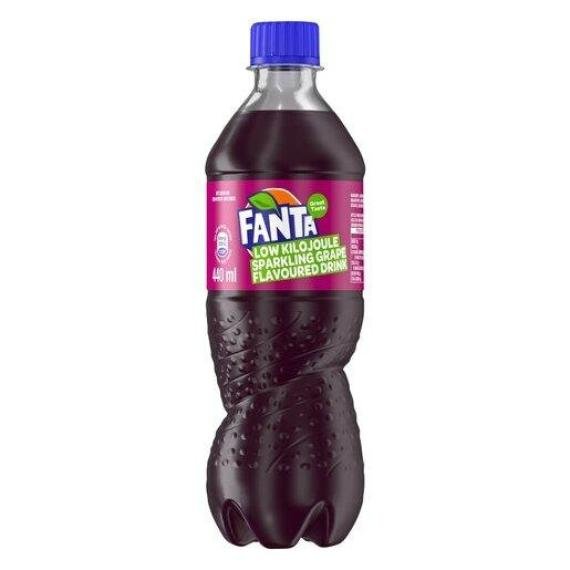 Fanta  440ml Grape Bottle