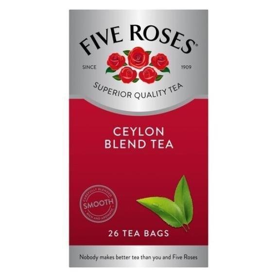 Five Roses Leaf Teabags 26's Pack