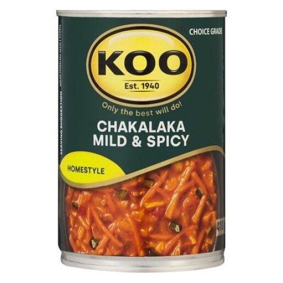 Koo Chakalaka Mild & Spicy 410g-can