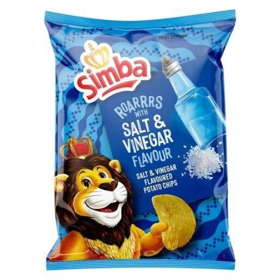 Simba Salt & Vinegar 120g Bag