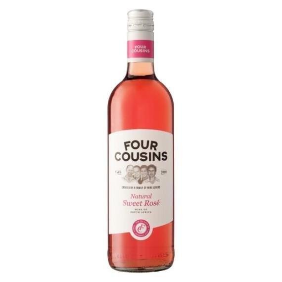 Four Cousins Natural Sweet Rose 750ml Bottle