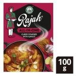 Rajah Curry Powder 100g All in one with Garlic 100g Box