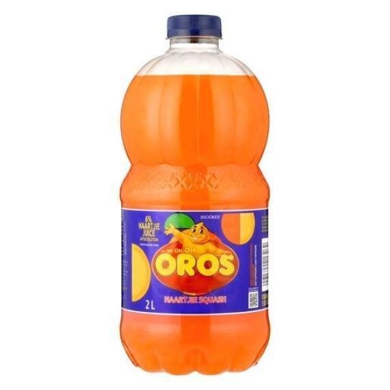 Brookes Squash Oros' Orange 2 Litre Bottle