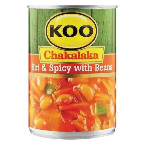 Koo Chakalaka Hot & Spicy 410g Can
