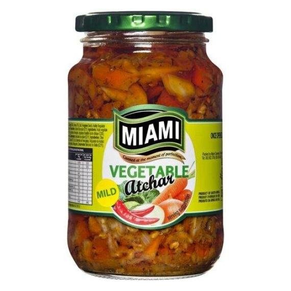 Miami Atchar Mild Vegetable 400g Jar