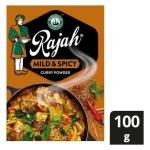 Rajah Curry Powder 100g Mild & Spicy 100g Box