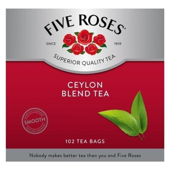 Five Roses Leaf Teabags 102's Pack