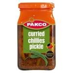 Pakco Curried Chilies Pickle 410g Jar