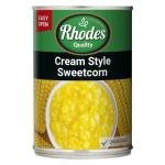 Rhodes Sweetcorn Creamstyle 410g Can