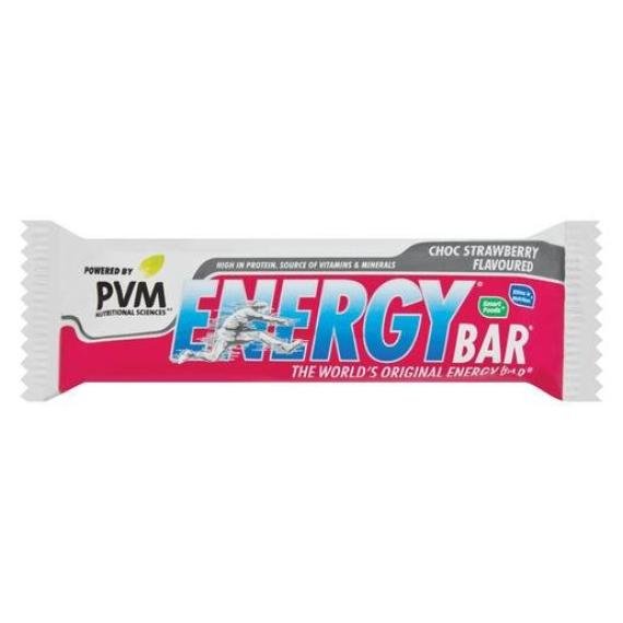 PVM energy Bar Strawberry 45g Bar