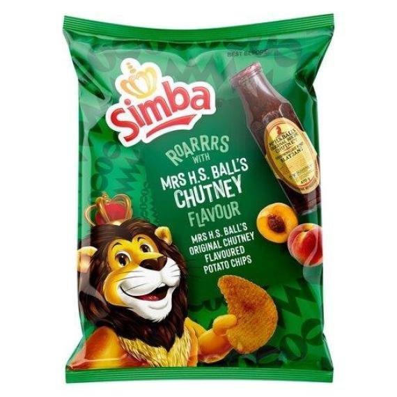 Simba Mrs Balls Chutney 120g Bag