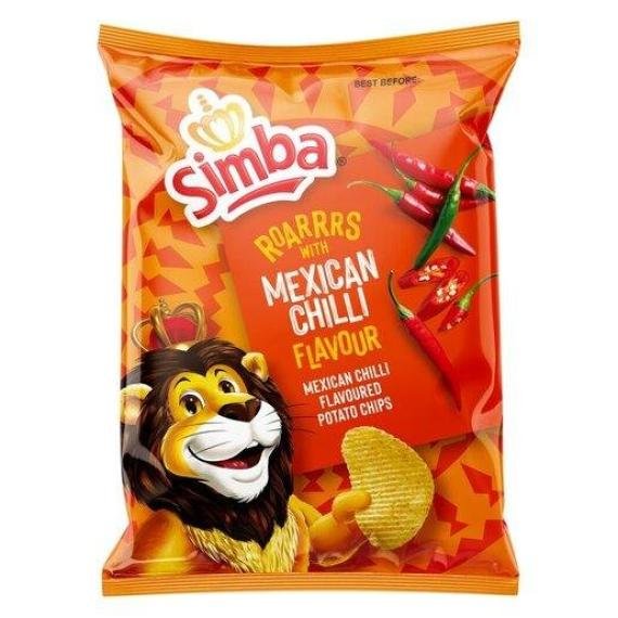 Simba Mexican Chilli 120g Bag