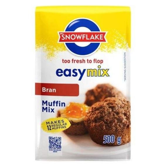 Snowflake Bran Muffin Mix 500g Bag