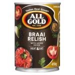 All Gold Braai Relish 410g Can
