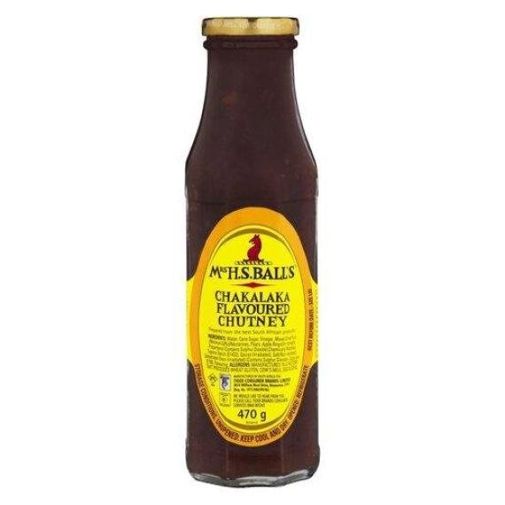 Mrs Balls Chutney Chakalaka 470g Jar