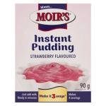 Moirs Instant Puddings Strawberry 90g Packet