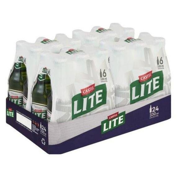 Castle Lite  24 x 330ml bottles