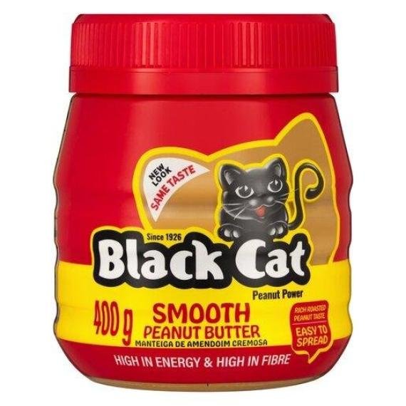 Black Cat Peanut Butter Smooth 400g