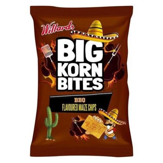 Big Korn Bites BBQ 120g Bag
