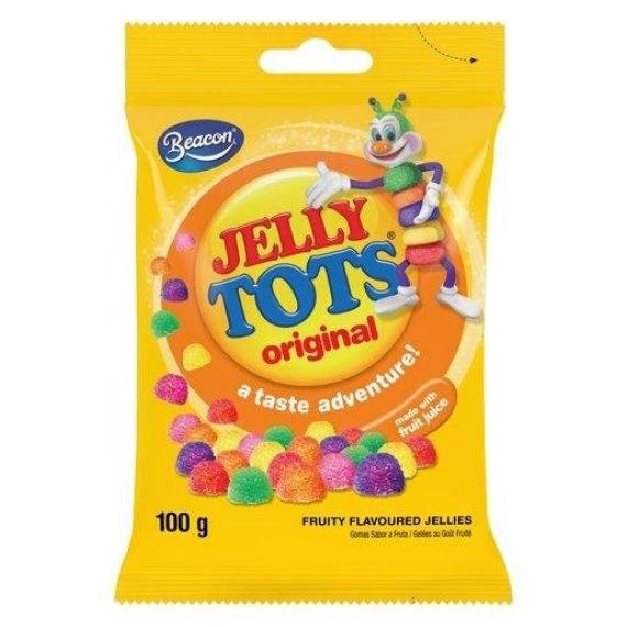 Wilsons Jelly Tots Original 100g Bag
