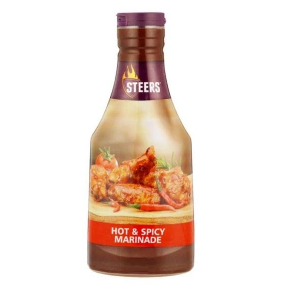 Steers Marinade Hot & Spicy 700ml Bottle