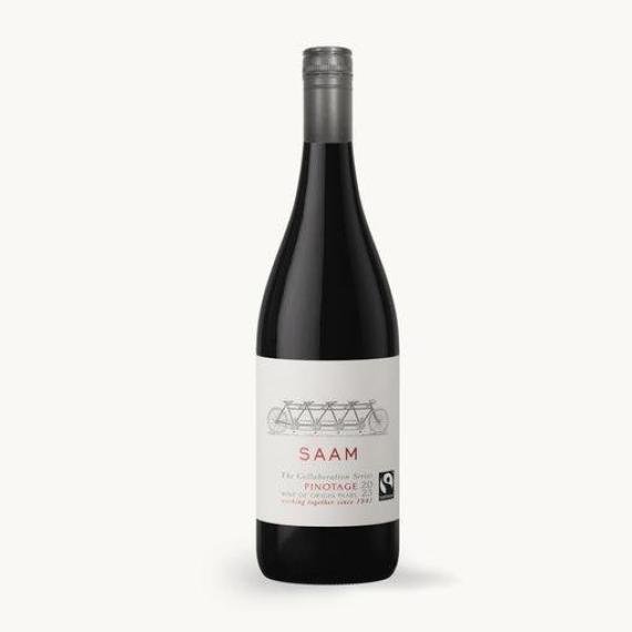 Saam (Fairtrade) Pinotage 750ml Bottle