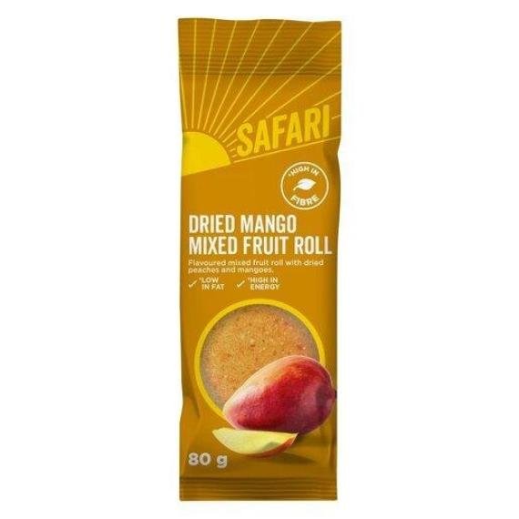 Safari Fruit Rolls Apricot 80g Pack