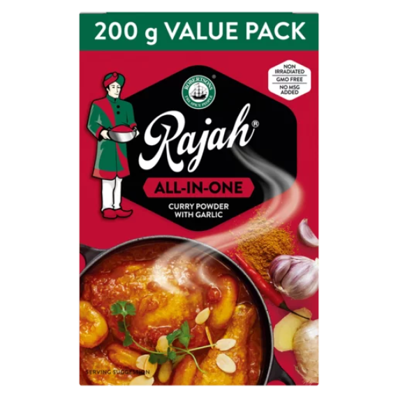 Rajah Curry Powder 200g All in one   LARGE