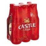 Castle Lager 6 X 330ml Bottles