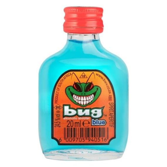 Bug Alcoholic Shooters Blue (24%)