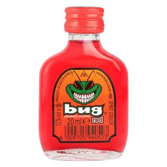 Bug Alcoholic Shooters Red (12%)