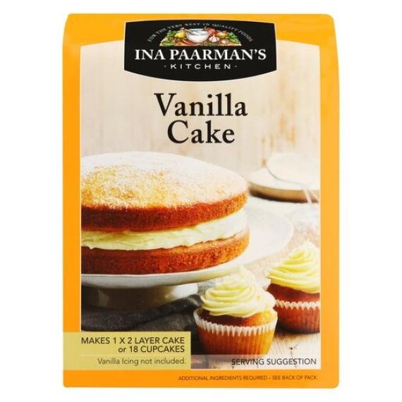 Ina Paarman Bake Mix Vanilla Cake 600g