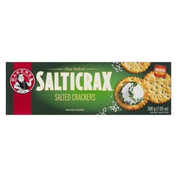 Bakers Salticrax Crackers 200g