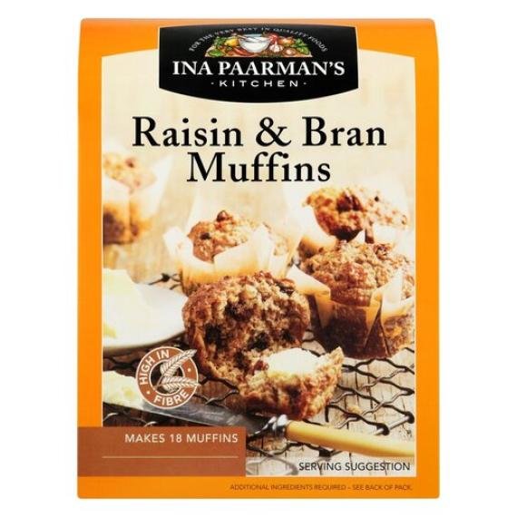 Ina Paarman Bake Mix Raisin & Bran Muffins 700g