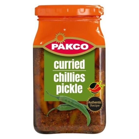 Pakco Curried Chilies Pickle 410g