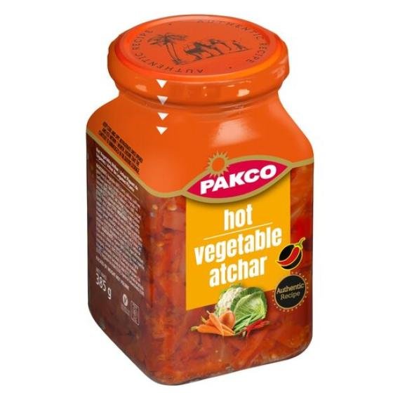Pakco Vegatable Atchar Hot 385g