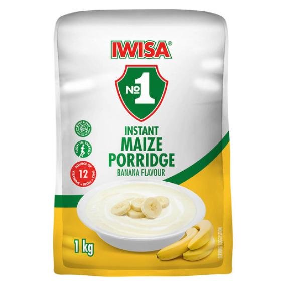Iwisa instant Porridge Banana 1kg